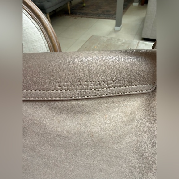 Longchamp Leather Top Handle Tote - Picture 9 of 14
